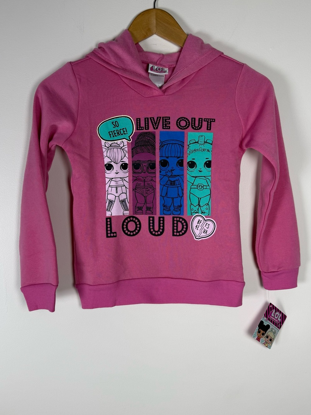 L.O.L. Surprise! Honey Bun Fleece Sweatshirt & Leggings Set /Size 8